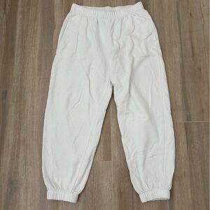 Hollister Women's White Jogger Pants